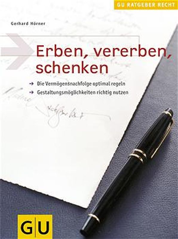 Erben, vererben, schenken