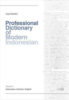 Professional Dictionary of Modern Indonesian