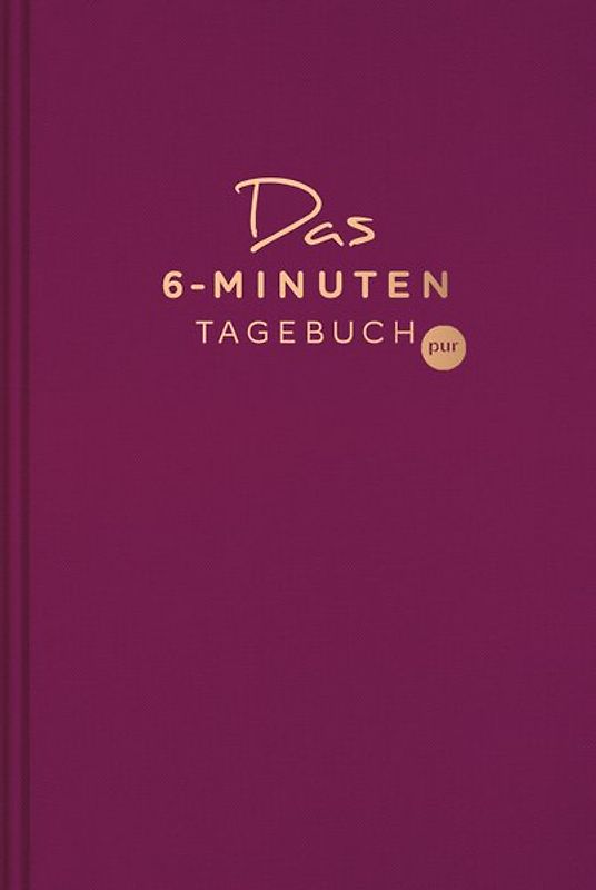 Das 6-Minuten-Tagebuch pur (rubin)
