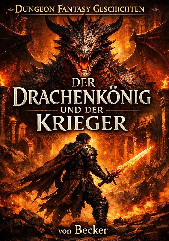 Dungeon Fantasy Geschichten I Der Drachenkönig und der Krieger