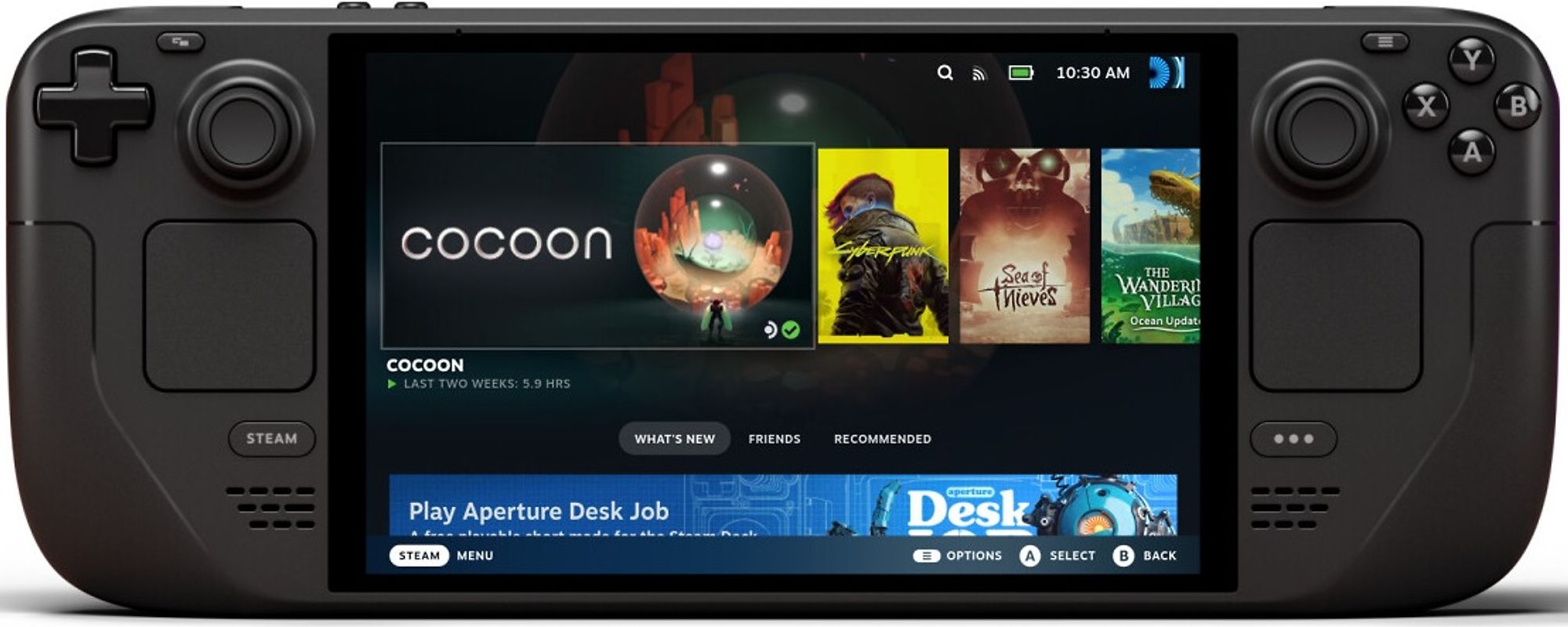 Valve Steam Deck OLED 512GB noir