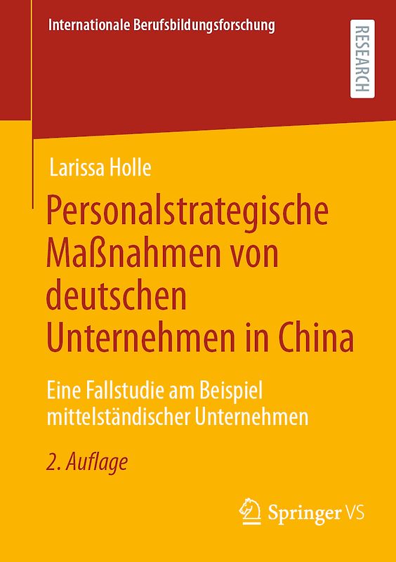 Personalstrategische Maßnahmen von deutschen Unternehmen in China
