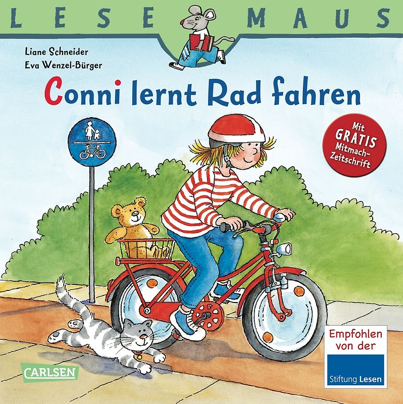 LESEMAUS 71: Conni lernt Rad fahren