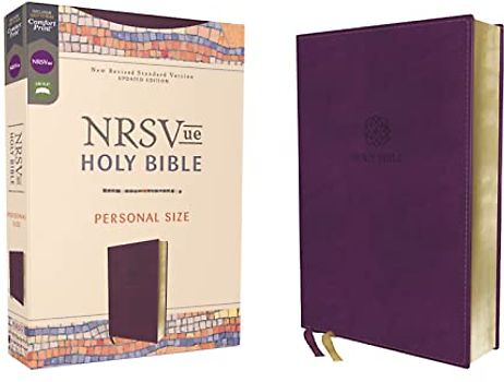 NRSVue, Holy Bible, Personal Size, Leathersoft, Purple, Comfort Print: New Revised Standard Version Updated Edition, Purple, Leathersoft, Personal Size, Comfort Print