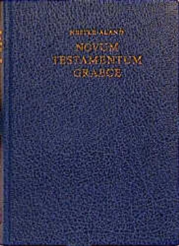 Novum Testamentum Graece. Standard-Ausgabe