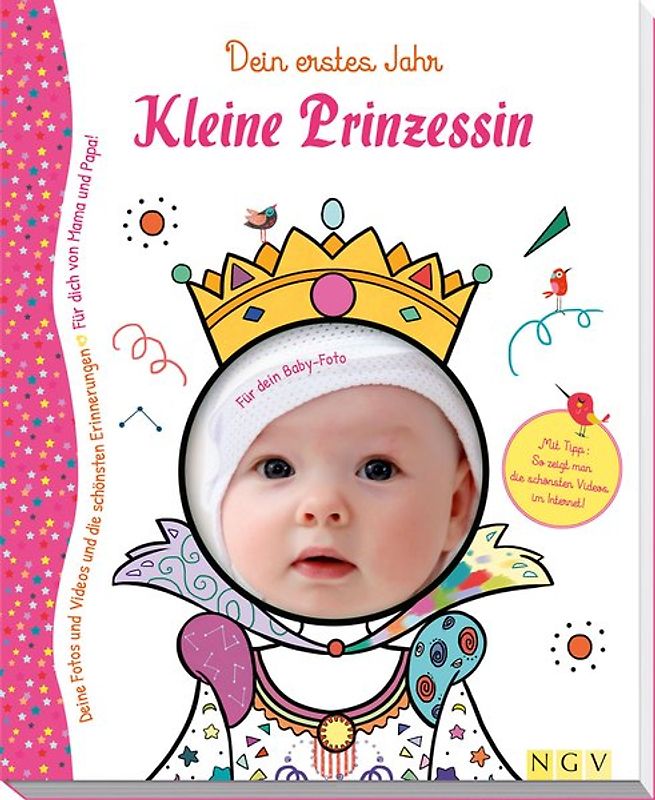 Kleine Prinzessin - Babyalbum für Mädchen