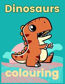 Dinosaurs colouring: Colouring book with 100 dinosaurs for everyone