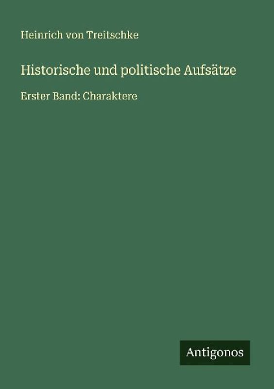 Historische und politische Aufsätze
