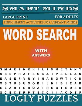 Word Search Book Large Print for Adults: 2400+ words New Fun and Relaxing Puzzles Book for Adults & Seniors with Answers Key