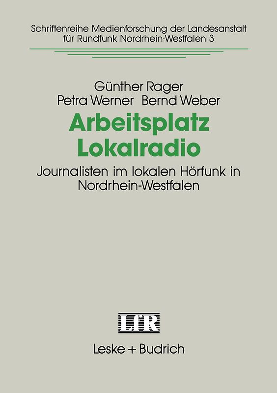 Arbeitsplatz Lokalradio