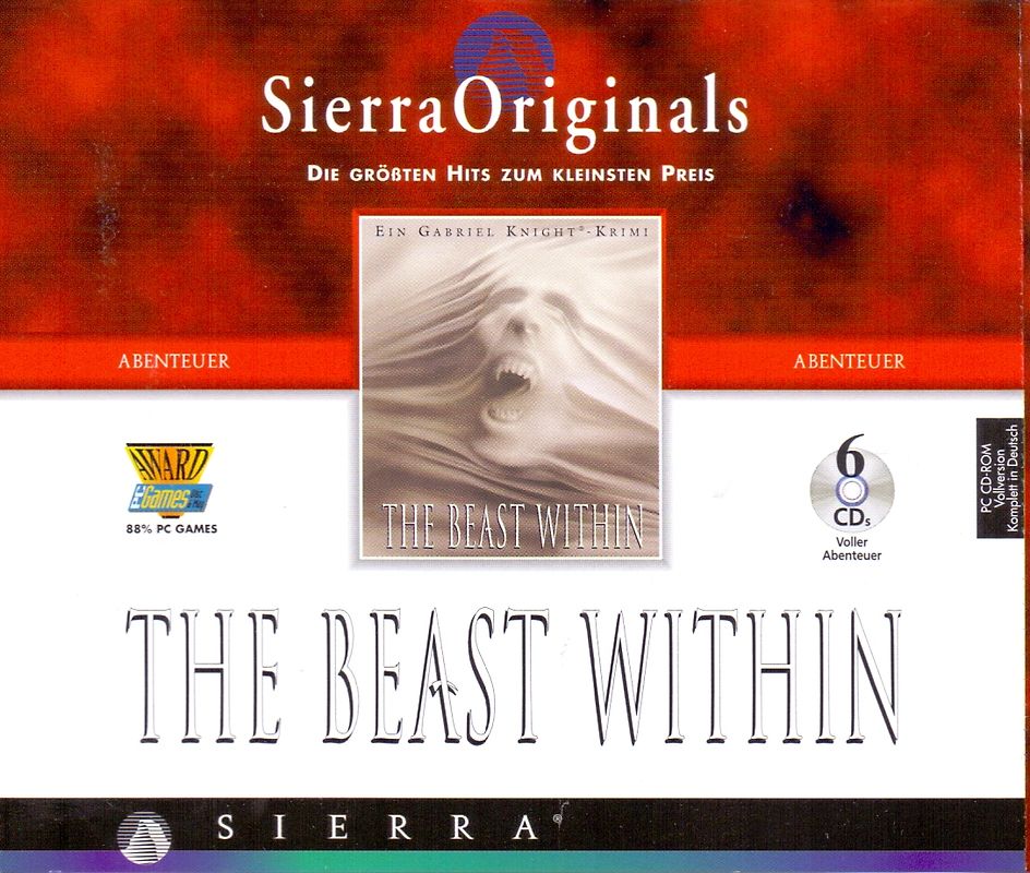 Gabriel Knight - The Beast Within [6 CD-ROMs] PC Spiele