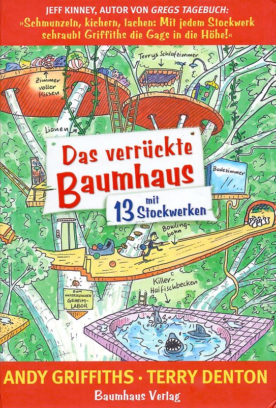Das verrückte Baumhaus - mit 13 Stockwerken