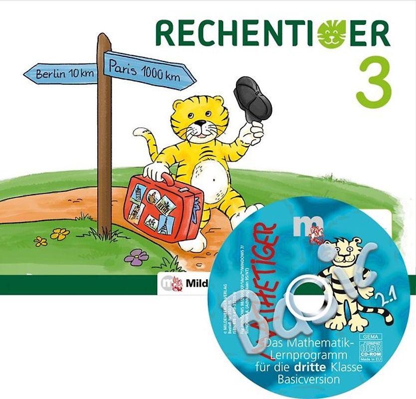 RECHENTIGER 3 mit CD-ROM