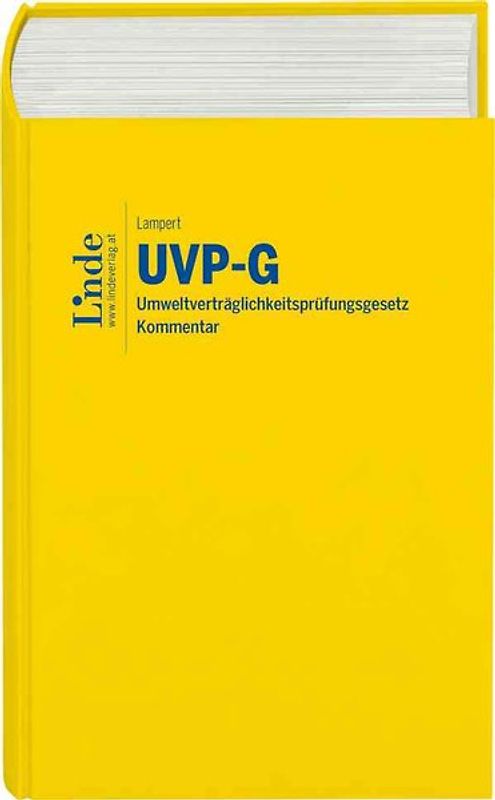UVP-G | Umweltverträglichkeitsprüfungsgesetz