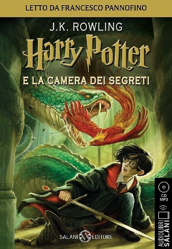 Harry Potter e la camera dei segreti letto da Francesco Pannofino. Audiolibro. CD Audio formato MP3. Vol. 2