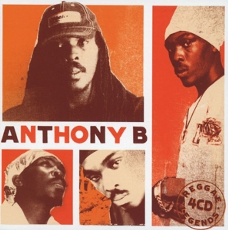 Anthony B - Reggae Legends (4cd Box)