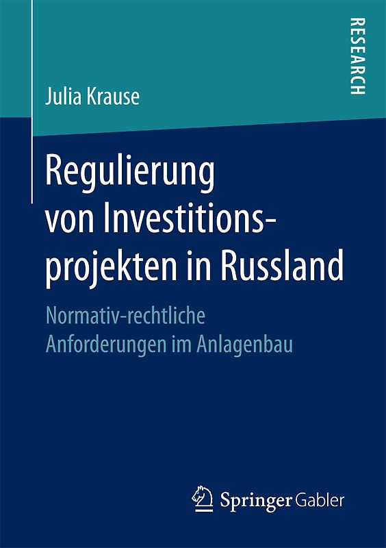 Regulierung von Investitionsprojekten in Russland