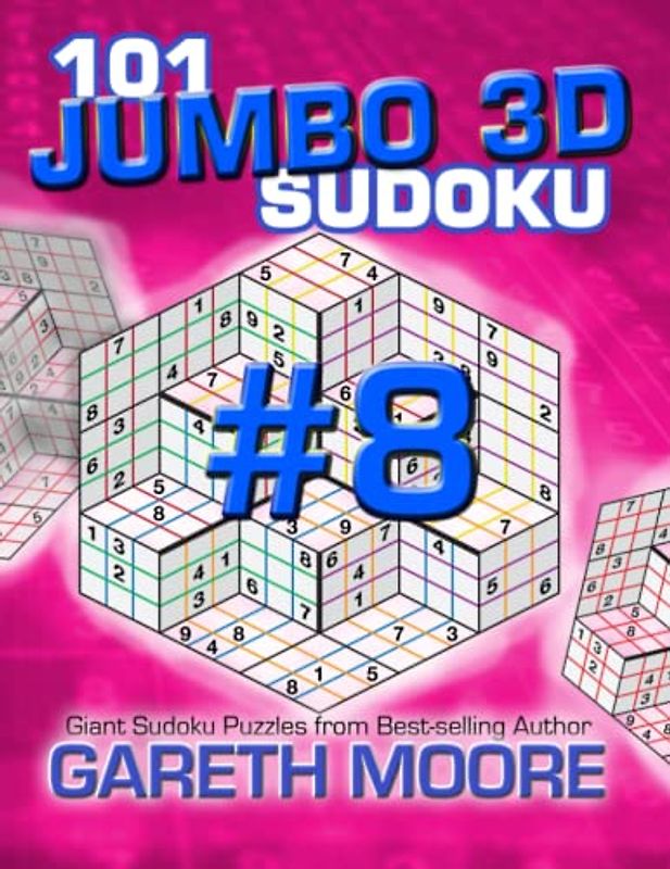 101 Jumbo 3D Sudoku Volume 8