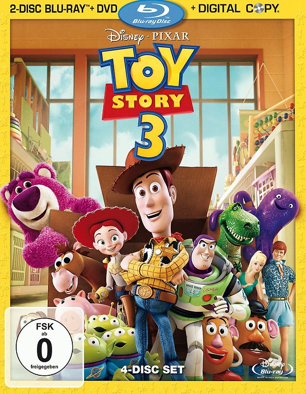 Toy Story 3 (BR+DVD) Blu-ray Disc