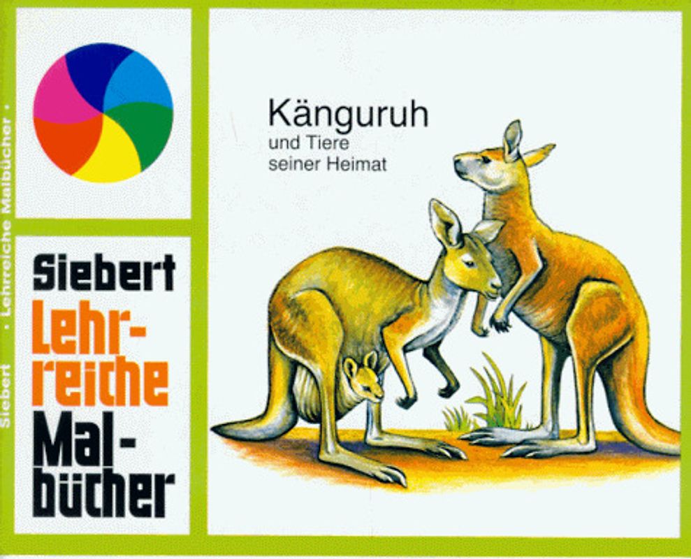 Känguruh und Tiere seiner Heimat