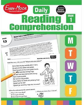 Daily Reading Comprehension, Grade 1 Te