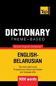 Theme-based dictionary British English-Belarusian - 9000 words