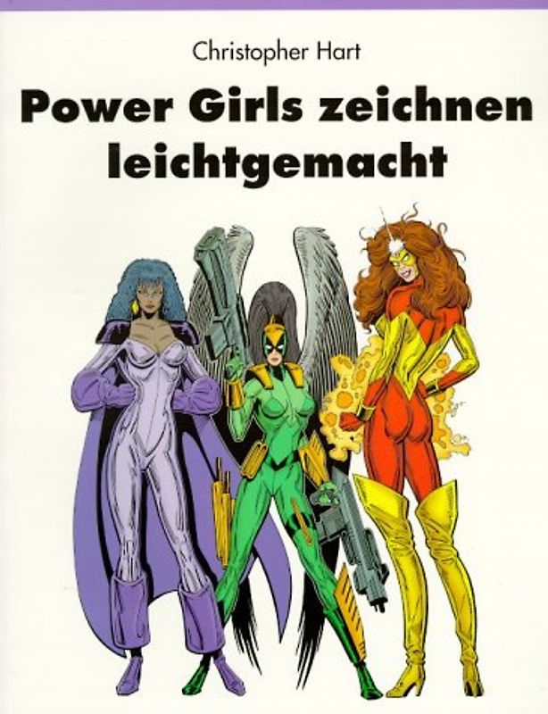 Powergirls zeichnen leichtgemacht