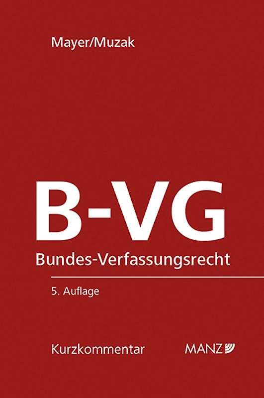 Bundes-Verfassungsrecht B-VG