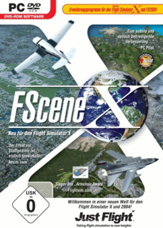 MS FS 2004/FSX AddOn: FScene X PC Spiele