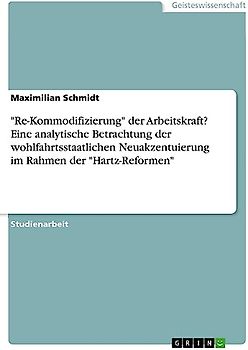 "Re-Kommodifizierung" der Arbeitskraft? Eine analytische Betrachtung der wohlfahrtsstaatlichen Neuakzentuierung im Rahmen der "Hartz-Reformen"