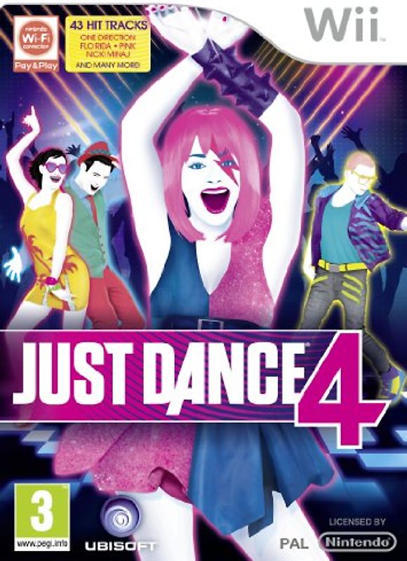 Just Dance 4 [Internationale Version] Nintendo Wii