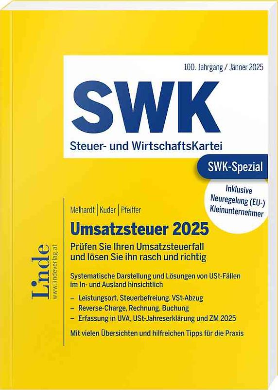 SWK-Spezial Umsatzsteuer 2025