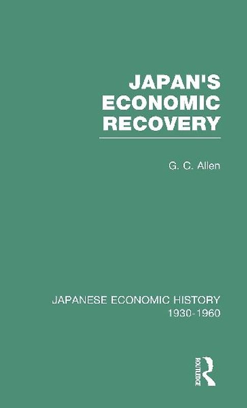 Japans Econ Recovery V 1