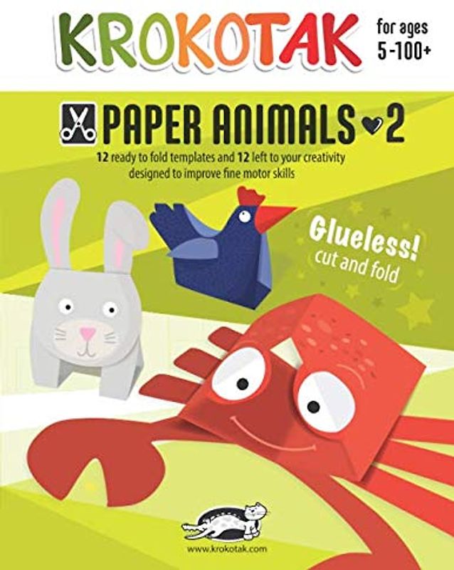 KROKOTAK PAPER ANIMALS 2 (PAPER CRAFT, Band 2)