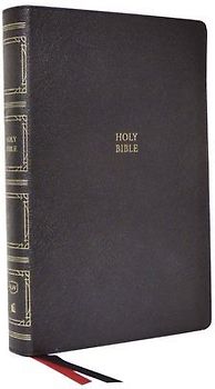 KJV Holy Bible: Paragraph-Style Large Print Thinline with 43,000 Cross References, Black Genuine Leather, Red Letter, Comfort Print (Thumb Indexed): King James Version
