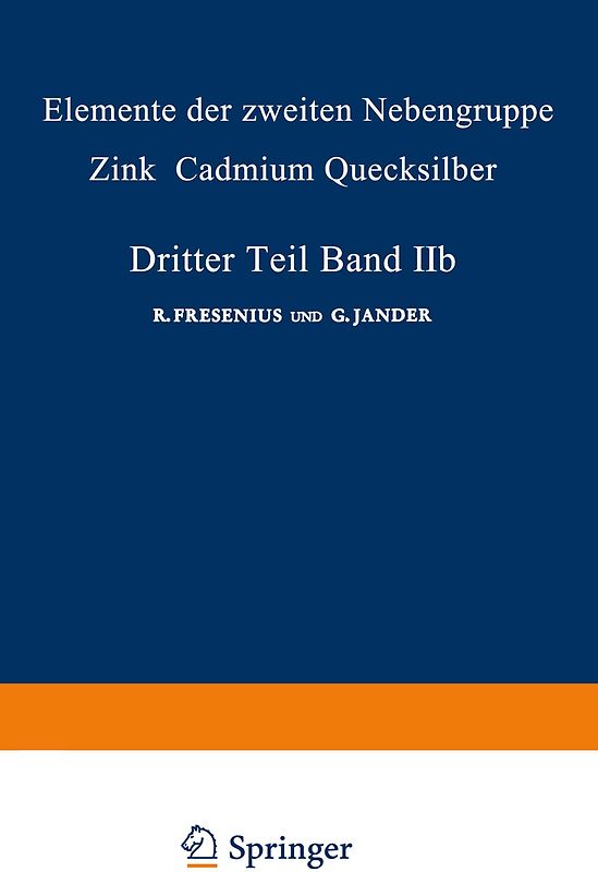 Elemente der Zweiten Nebengruppe