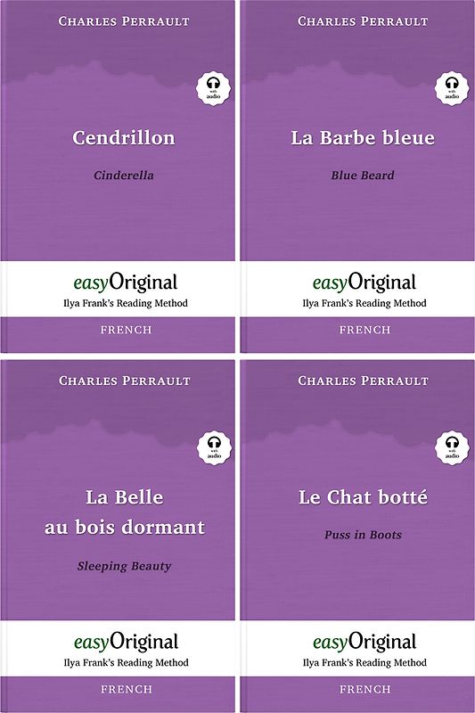 Charles Perrault Collection (books + audio-online) - Ilya Frank’s Reading Method