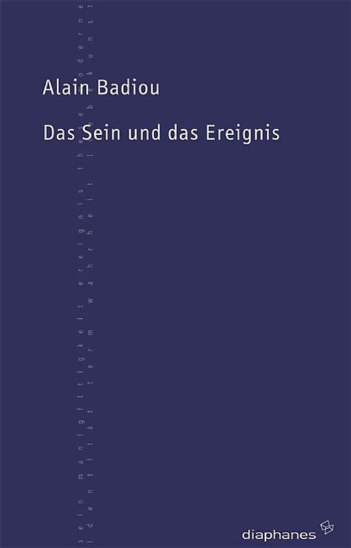 Das Sein und das Ereignis