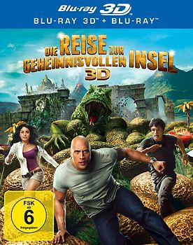 Die Reise zur geheimnisvollen Insel [3D Blu-ray] 3D Blu-ray Disc