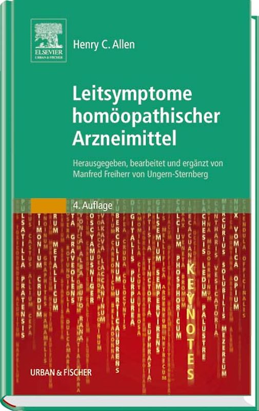 Leitsymptome homöopathischer Arzneimittel