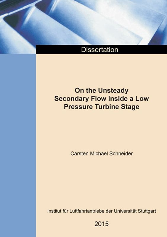 On the Unsteady Secondary Flow Inside a Low Pressure Turbine Stage