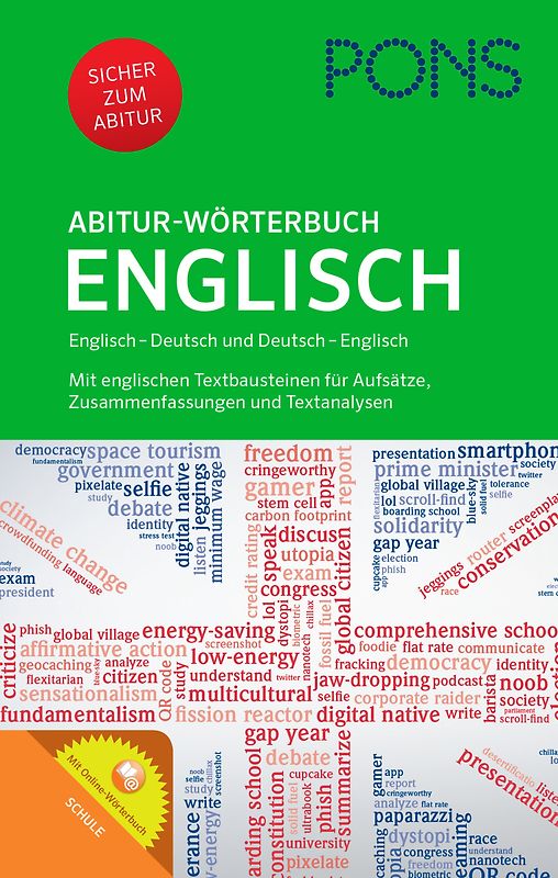 PONS Abitur-Wörterbuch Englisch