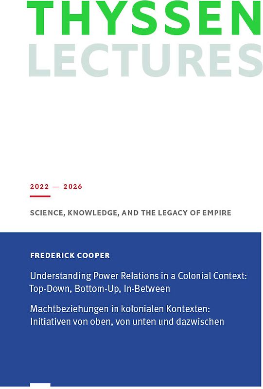 Machtbeziehungen in kolonialen Kontexten: Initiativen von oben, von unten und dazwischen