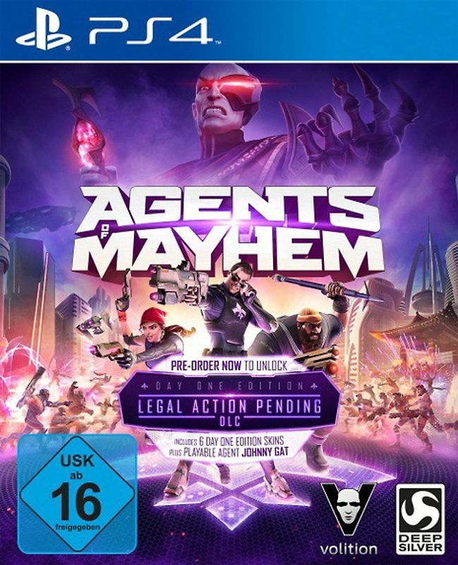 Agents Of Mayhem PlayStation 4