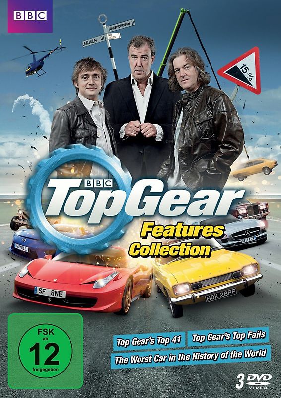Top Gear - Feature Collection (3 Discs) DVD