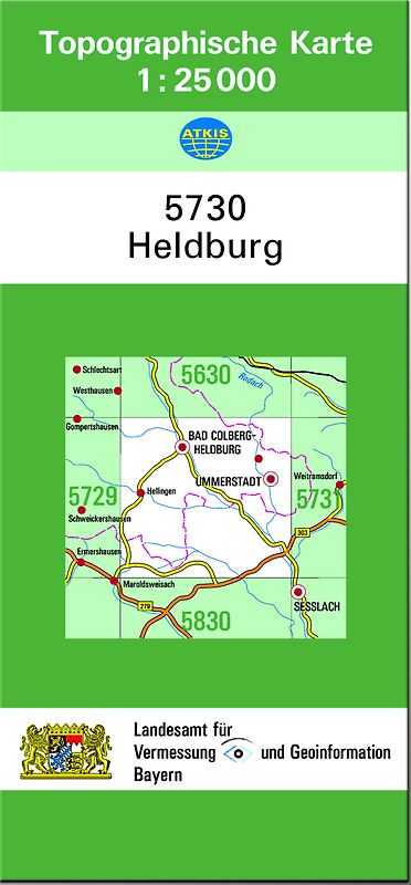TK25 5730 Heldburg