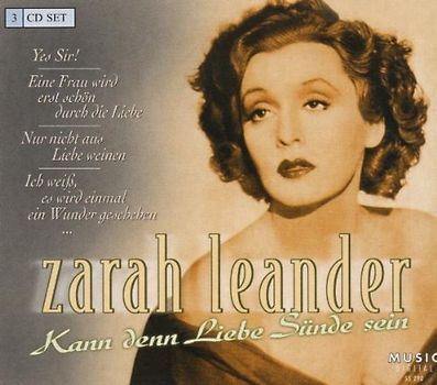 Zarah Leander - Kann Denn Liebe Sünde Sein