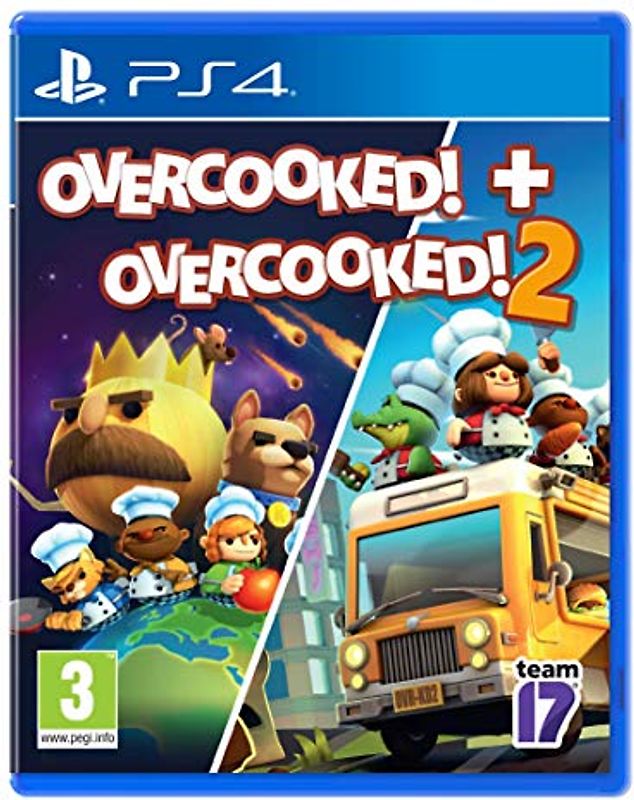 Overcooked! + Overcooked! 2 [NL Import] PlayStation 4