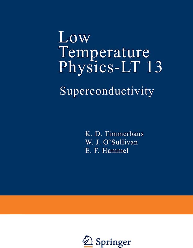 Low Temperature Physics-LT 13