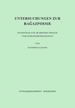 Untersuchungen zur Ragazpoesie